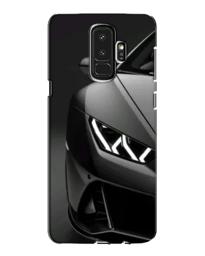 Чехол для Samsung Galaxy S9 Plus (G965) с картинкой «Lamborghini фары детализация»