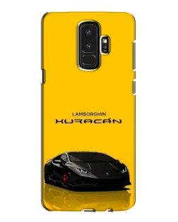 Чехол для Samsung Galaxy S9 Plus (G965) с картинкой «Lamborghini Huracan черный»