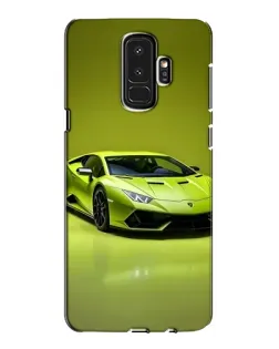 Чехол для Samsung Galaxy S9 Plus (G965) с картинкой «Салатовый Lamborghini Huracan»