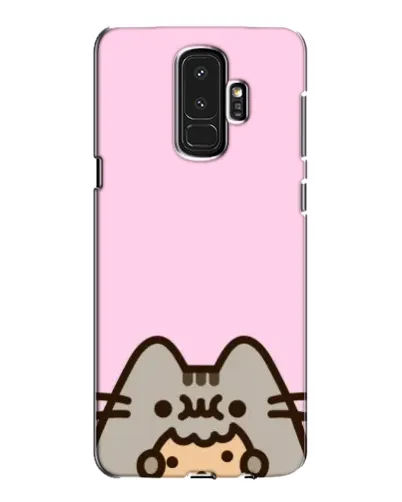 Чехол для Samsung Galaxy S9 Plus (G965) с картинкой «Pusheen и печенье»
