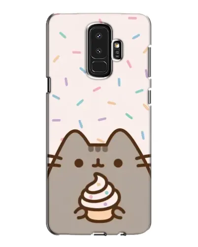Чехол для Samsung Galaxy S9 Plus (G965) с картинкой «Пушин с кексом»
