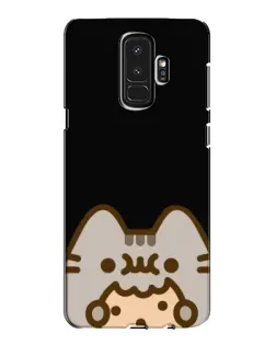 Чехол для Samsung Galaxy S9 Plus (G965) с картинкой «Пушин на черном»