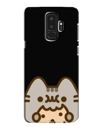 Чехол для Samsung Galaxy S9 Plus (G965) с картинкой «Пушин на черном»