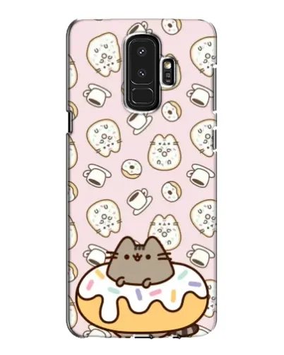 Чехол для Samsung Galaxy S9 Plus (G965) с картинкой «Пушин на пончике»
