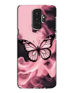 Чехол для Samsung Galaxy S9 Plus (G965) с картинкой «Бабочка в дыму»