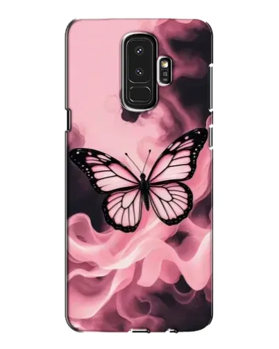 Чехол для Samsung Galaxy S9 Plus (G965) с картинкой «Бабочка в дыму»