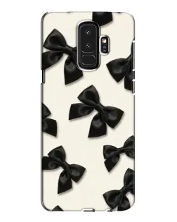 Чехол для Samsung Galaxy S9 Plus (G965) с картинкой «Черные бантики»