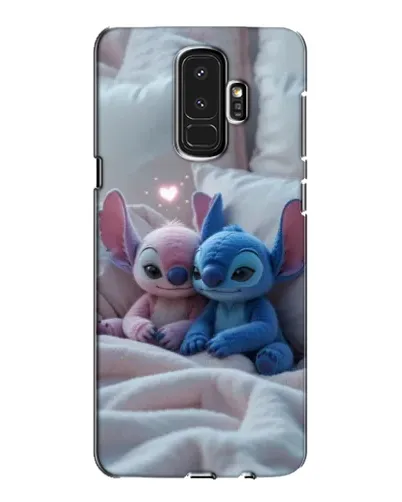 Чехол для Samsung Galaxy S9 Plus (G965) с картинкой «Плюшевые Стич Ангел»