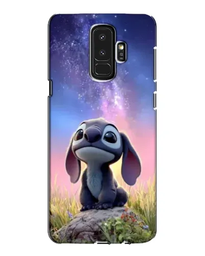 Чехол для Samsung Galaxy S9 Plus (G965) с картинкой «Стич на рассвете»