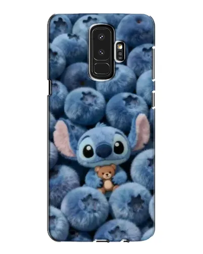 Чехол для Samsung Galaxy S9 Plus (G965) с картинкой «Стич и голубика»