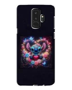 Чехол для Samsung Galaxy S9 Plus (G965) с картинкой «Stitch в цветах»
