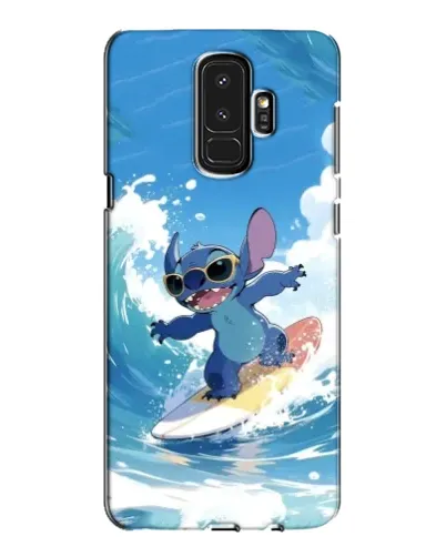 Чехол для Samsung Galaxy S9 Plus (G965) с картинкой «Стич на волне»