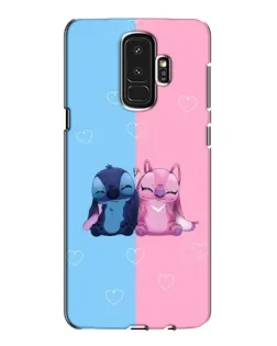 Чехол для Samsung Galaxy S9 Plus (G965) с картинкой «Stitch и Angel Love»