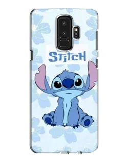 Чехол для Samsung Galaxy S9 Plus (G965) с картинкой «Stitch среди цветов»