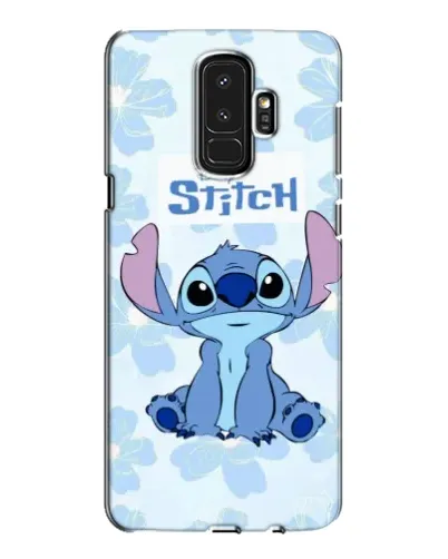Чехол для Samsung Galaxy S9 Plus (G965) с картинкой «Stitch среди цветов»