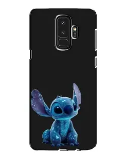 Чехол для Samsung Galaxy S9 Plus (G965) с картинкой «Стич на черном»
