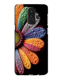 Чохол для Samsung Galaxy S9 Plus (G965) з картинкою «Райдужна квітка»