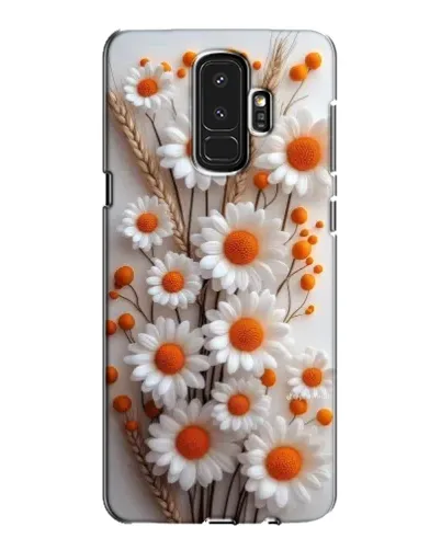 Чохол для Samsung Galaxy S9 Plus (G965) з картинкою «Білі сухоцвіти»