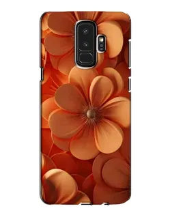 Чохол для Samsung Galaxy S9 Plus (G965) з картинкою «Помаранчева макро квітка»