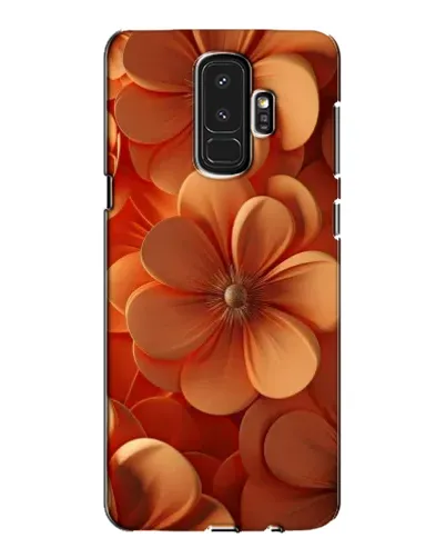 Чохол для Samsung Galaxy S9 Plus (G965) з картинкою «Помаранчева макро квітка»