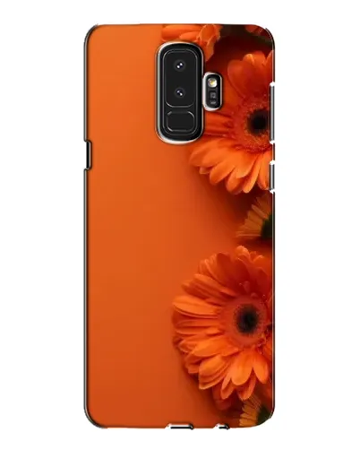 Чохол для Samsung Galaxy S9 Plus (G965) з картинкою «Помаранчеві гербери»