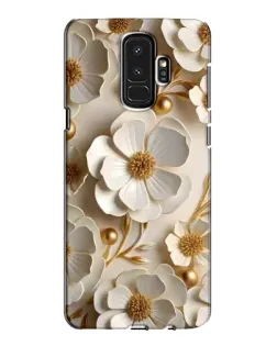 Чохол для Samsung Galaxy S9 Plus (G965) з картинкою «Білі паперові квіти»