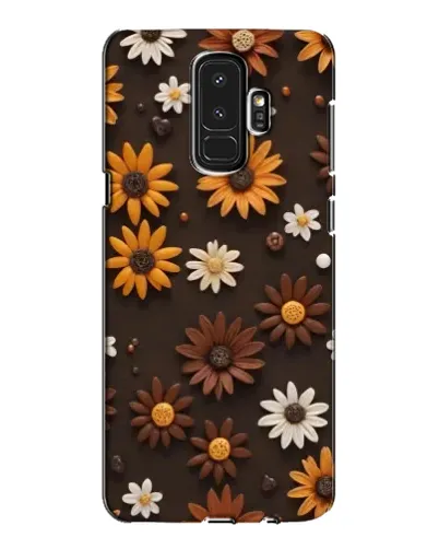 Чохол для Samsung Galaxy S9 Plus (G965) з картинкою «Візерунок з маленьких соняшників»