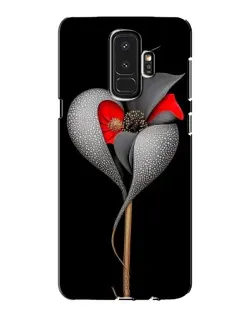 Чохол для Samsung Galaxy S9 Plus (G965) з картинкою «Срібна фантазійна квітка»
