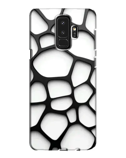 Чехол для Samsung Galaxy S9 Plus (G965) с картинкой «Белая объемная сетка» Чехол для Samsung Galaxy S9 Plus (G965) с картинкой «Белая объемная сетка»