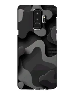 Чехол для Samsung Galaxy S9 Plus (G965) с картинкой «Темный абстрактный камуфляж»