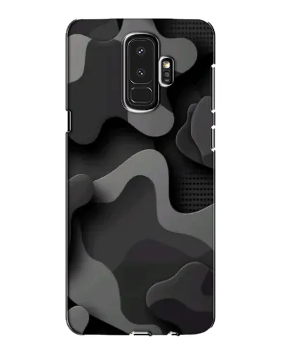 Чехол для Samsung Galaxy S9 Plus (G965) с картинкой «Темный абстрактный камуфляж» Чехол для Samsung Galaxy S9 Plus (G965) с картинкой «Темный абстрактный камуфляж»