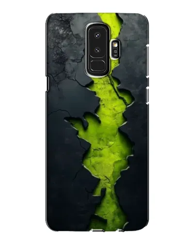 Чехол для Samsung Galaxy S9 Plus (G965) с картинкой «Салатовый разлом скалы» Чехол для Samsung Galaxy S9 Plus (G965) с картинкой «Салатовый разлом скалы»