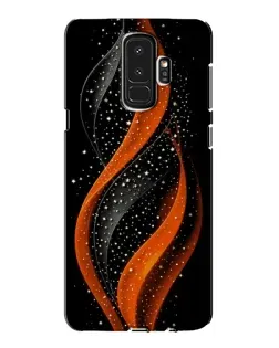 Чехол для Samsung Galaxy S9 Plus (G965) с картинкой «Огненная звездная волна»