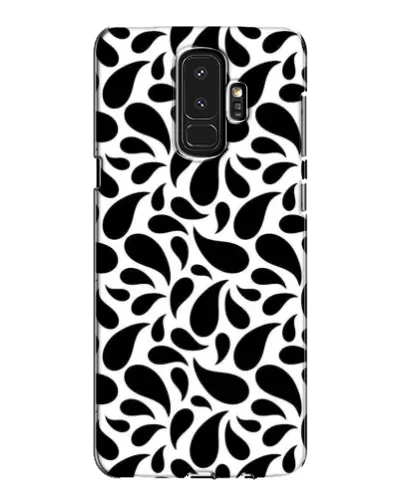 Чехол для Samsung Galaxy S9 Plus (G965) с картинкой «Контрастные черные капли» Чехол для Samsung Galaxy S9 Plus (G965) с картинкой «Контрастные черные капли»