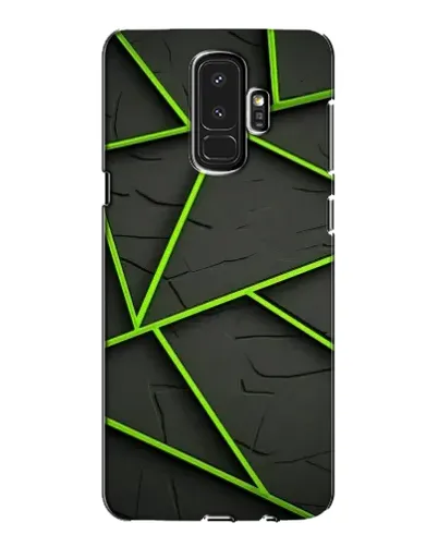 Чехол для Samsung Galaxy S9 Plus (G965) с картинкой «Зеленые геометрические линии» Чехол для Samsung Galaxy S9 Plus (G965) с картинкой «Зеленые геометрические линии»