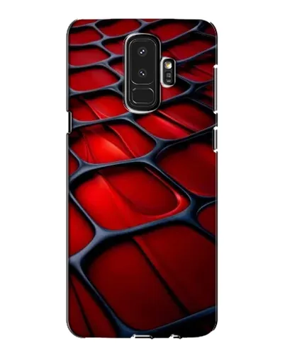 Чехол для Samsung Galaxy S9 Plus (G965) с картинкой «Красная глянцевая сетка» Чехол для Samsung Galaxy S9 Plus (G965) с картинкой «Красная глянцевая сетка»