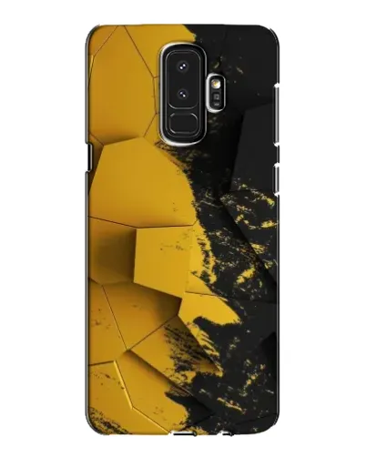 Чехол для Samsung Galaxy S9 Plus (G965) с картинкой «Золотые осколки геометрии» Чехол для Samsung Galaxy S9 Plus (G965) с картинкой «Золотые осколки геометрии»