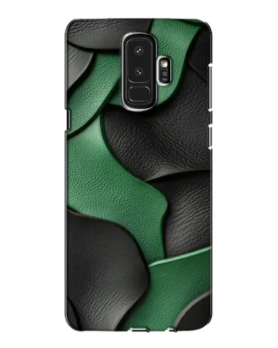 Чехол для Samsung Galaxy S9 Plus (G965) с картинкой «Зеленые кожаные волны» Чехол для Samsung Galaxy S9 Plus (G965) с картинкой «Зеленые кожаные волны»