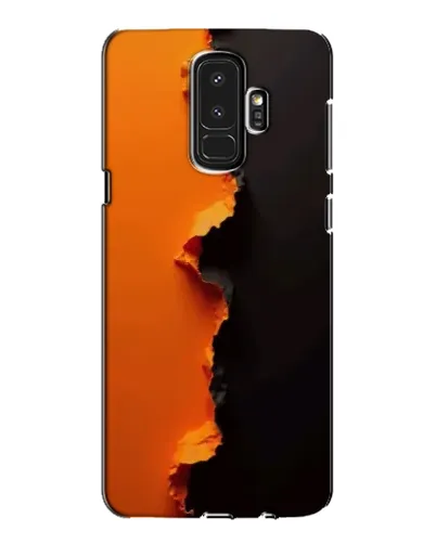 Чехол для Samsung Galaxy S9 Plus (G965) с картинкой «Оранжевый разлом» Чехол для Samsung Galaxy S9 Plus (G965) с картинкой «Оранжевый разлом»
