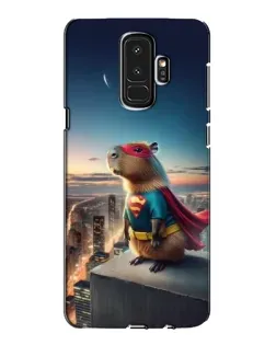Чехол для Samsung Galaxy S9 Plus (G965) с картинкой «Капи-мен супергерой»