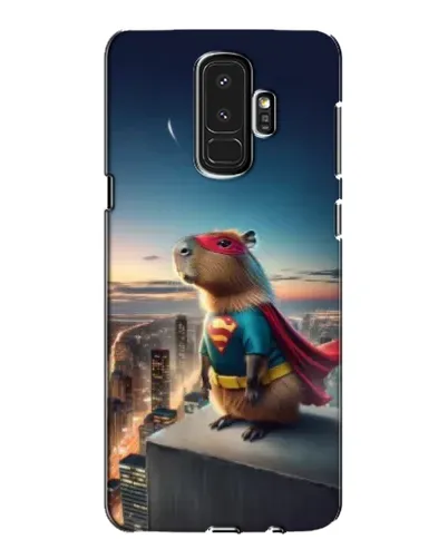 Чехол для Samsung Galaxy S9 Plus (G965) с картинкой «Капи-мен супергерой» Чехол для Samsung Galaxy S9 Plus (G965) с картинкой «Капи-мен супергерой»