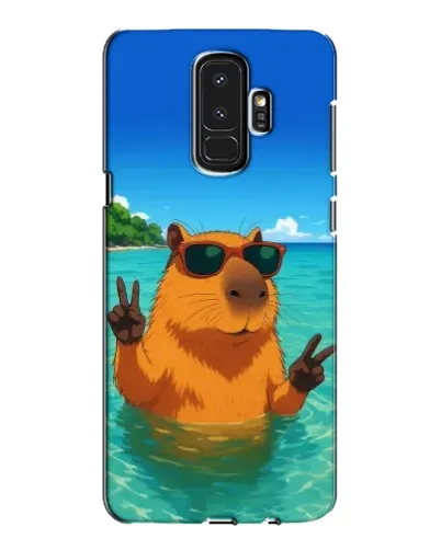 Чехол для Samsung Galaxy S9 Plus (G965) с картинкой «Морская капибара» Чехол для Samsung Galaxy S9 Plus (G965) с картинкой «Морская капибара»