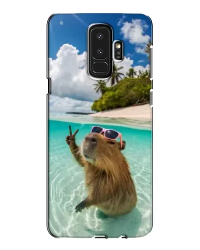 Чехол для Samsung Galaxy S9 Plus (G965) с картинкой «Капибара на море» Чехол для Samsung Galaxy S9 Plus (G965) с картинкой «Капибара на море»