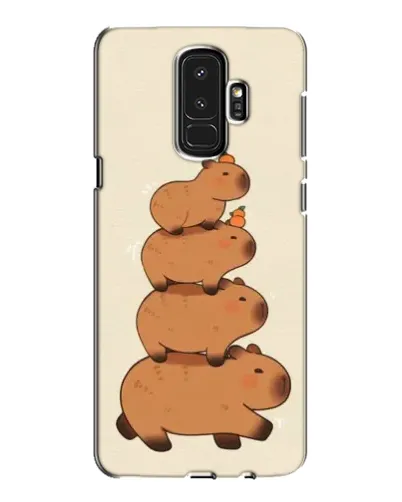 Чехол для Samsung Galaxy S9 Plus (G965) с картинкой «Башня из капибар» Чехол для Samsung Galaxy S9 Plus (G965) с картинкой «Башня из капибар»