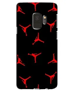 Чохол для Samsung Galaxy S9 (G960) з картинкою «Jordan Red Pattern»