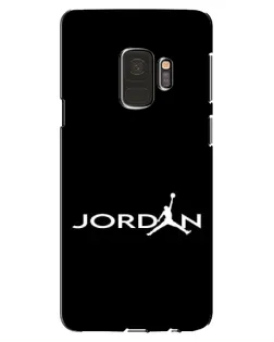 Чохол для Samsung Galaxy S9 (G960) з картинкою «Jordan White Logo»