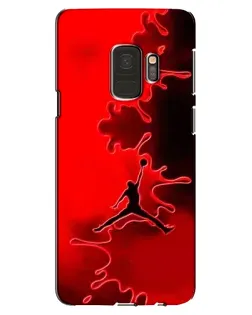 Чохол для Samsung Galaxy S9 (G960) з картинкою «Jordan Red Smoke»
