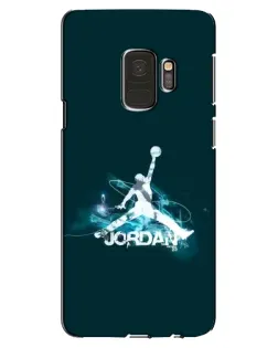 Чохол для Samsung Galaxy S9 (G960) з картинкою «Jordan Blue Fire»