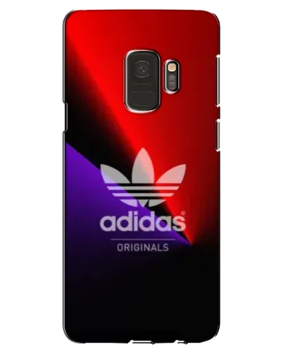 Чехол для Samsung Galaxy S9 (G960) с картинкой «Adidas Red Neon»