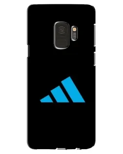 Чехол для Samsung Galaxy S9 (G960) с картинкой «Adidas Cyan Logo»